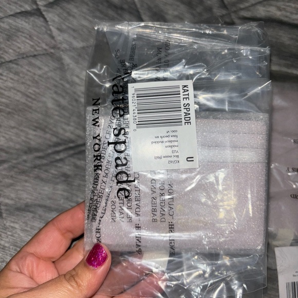 NWT Kate Spade Madison Studded Pearls Pochette & Madison small slim card holder - Picture 7 of 16